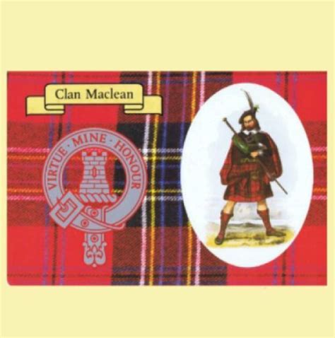 For Everything Genealogy - MacLean Clan Crest Tartan History MacLean ...