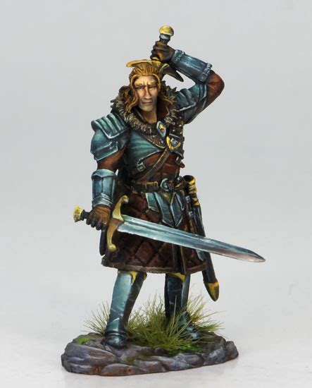 Dual Wield Warrior with Swords | Dark Sword Miniatures