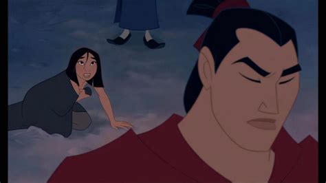 "I did it to save my father." mulan