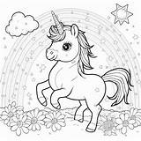 Premium Photo  Beautiful unicorn coloring Page sketch template