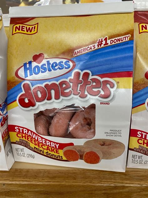 Hostess donettes strawberry cheesecake mini donuts in 2021 | Mini donuts, Mini cheesecakes ...