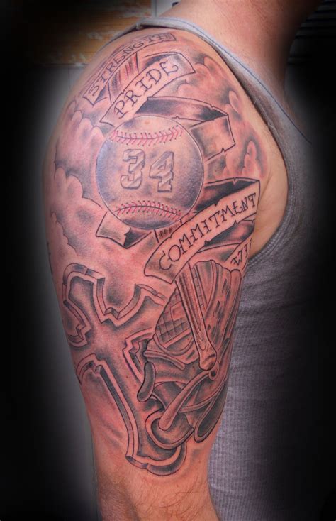 BASEBALL TATTOO Artist: Sid Lopes Tattoo for appointments and more tattoos www.facebook.com ...