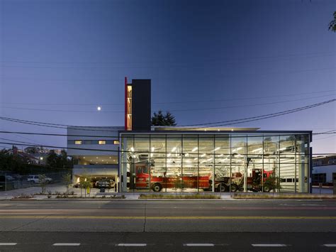Bohlin Cywinski Jackson design West Seattle’s new, modern firehouse - DesignCurial