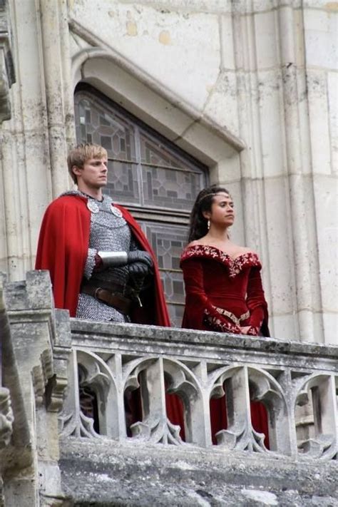 King Arthur and Queen Guinevere ~ Merlin | Nerd life, Celebrities, Merlin