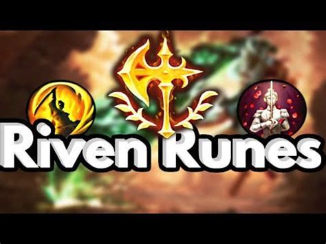 Riven Runes Season 10 : r/Rivenmains