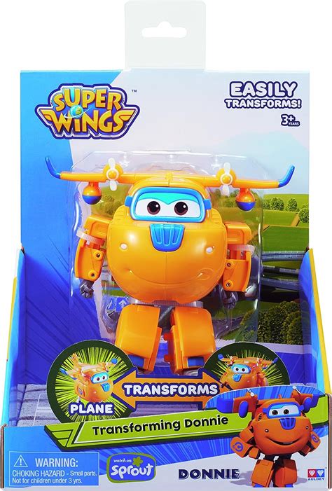 Super Wings Donnie 5″ Transforming Character – TopToy