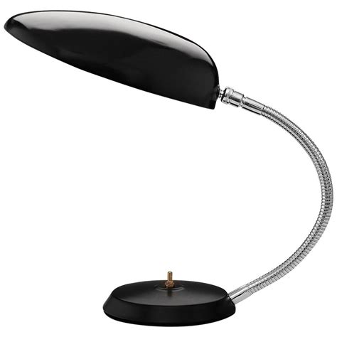 Greta Grossman Cobra Table Lamp, White For Sale at 1stDibs