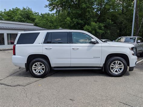 Pre-Owned 2015 Chevrolet Tahoe LS in Summit White | Greensburg | #K04000X