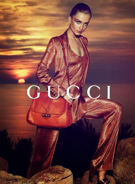 Andreea Diaconu for Gucci Resort 2014 Campaign | Gucci ad, Ad campaign, Gucci fashion