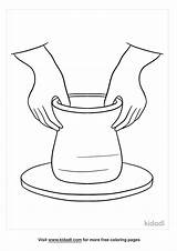 Clay Coloring Page  Kidadl sketch template
