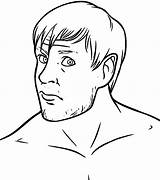 Ryback Coloring Pages sketch template