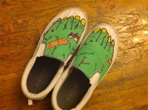 Blaze made these shoes off Pintrest!!!!
