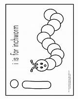 Inchworm Coloring Drawing Worm Inch Getdrawings Printable Getcolorings  sketch template