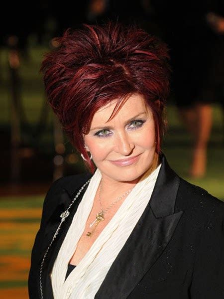 US Winter Fashion: Sharon Osbourne New Hairstyles 2012