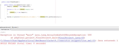 java array class constructor - Simone Randall