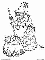 Witch Coloring Page  Tims Printables sketch template