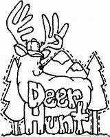 Deer Hunting Coloring Pages At GetColoringscom  Free Printable sketch template