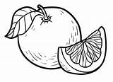 Grapefruit Coloring Pages Printable For Free Download sketch template