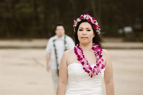 Kauai Wedding - Kalihiwai Waterfall & Beach - Couple Cups