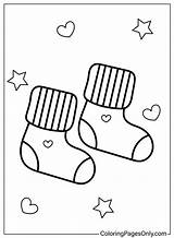 47 Socks Coloring Pages  ColoringPagesOnlycom sketch template