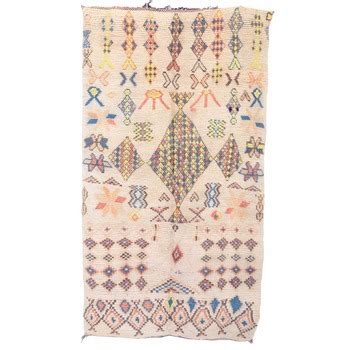 Azilal Rug Vintage Moroccan Rugs Wholesale Tribal Berber Carpet A1341 Beni Ourain Rug Wholesaler ...