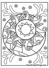 Sun And Moon Coloring Pages 100% Free Printables sketch template