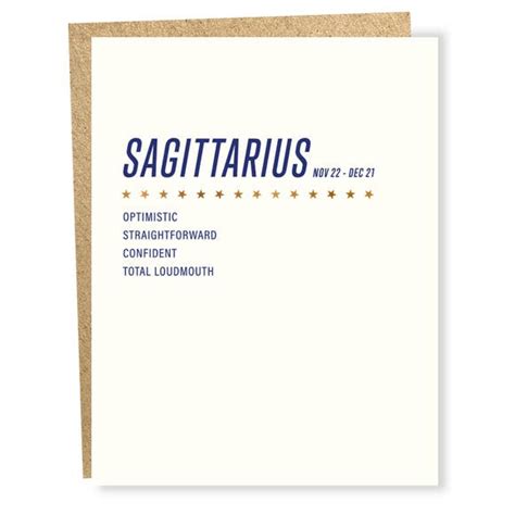 Sagittarius Birthday Cards - morning fog studios