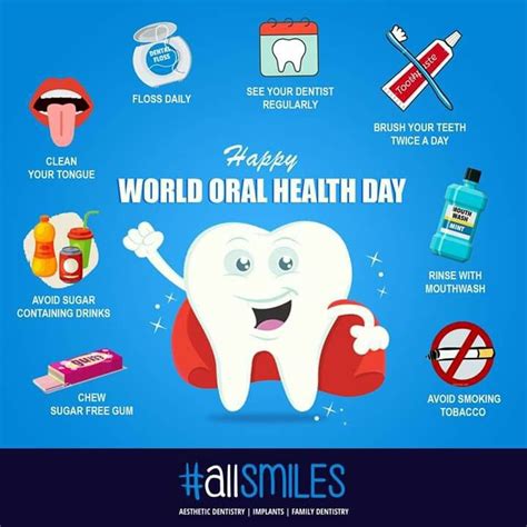 World Oral Health Day | Oral health, Dental clinic, Health day