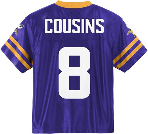 Amazon.com: Kirk Cousins Minnesota Vikings #8 Purple Youth Home Player Jersey (X-Large 18/20 ...