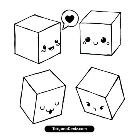 How to Draw 3D Cubes and Freehand Stars