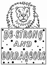 Courage Quote Coloring Page  Free Printable Pages For Kids sketch template