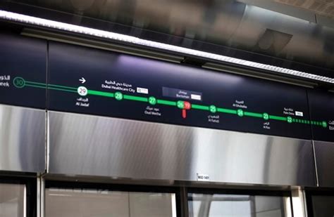 Dubai Metro Green Line Timing and Stations