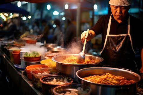 Premium Photo | Taipei Night Market A Feast for the Senses