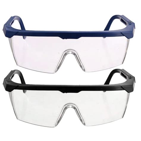 2pcs 2 Frame Colors High Quality NEW Safety Goggles Safety Glasses Eye ...