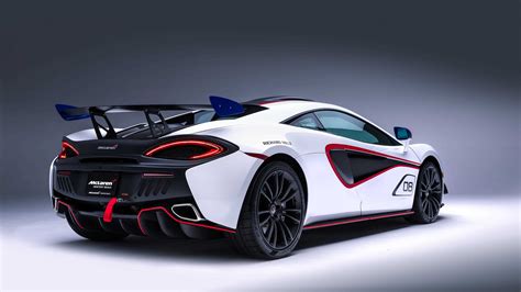 McLaren 570S GT4 MSO X White Rear UHD 4K Wallpaper | Pixelz