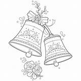 Wedding bells Stock Vector Illustration Of Engagement  12221399 sketch template