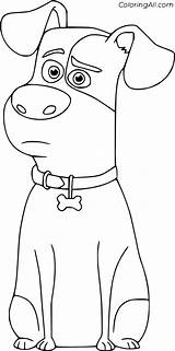 39 Free Printable The Secret Life Of Pets coloring Pages In Vector  sketch template