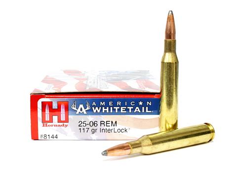 .25-06 Rem Interlock Hornady American Whitetail Ammunition For Sale In Stock | Surplus Ammo