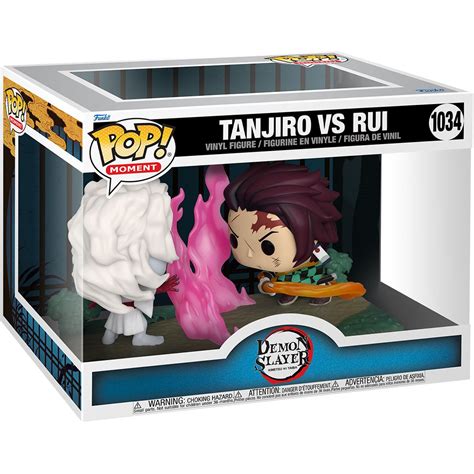 Demon Slayer Tanjiro vs. Rui Funko Pop! Vinyl Moment #1034