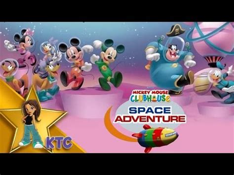 Mickey Mouse Space Adventure Coloring Pages | satch01