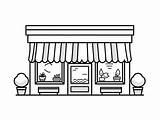 Fun Store Coloring For Kids  Coloring Page sketch template