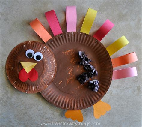 Paper Plate Turkey Craft