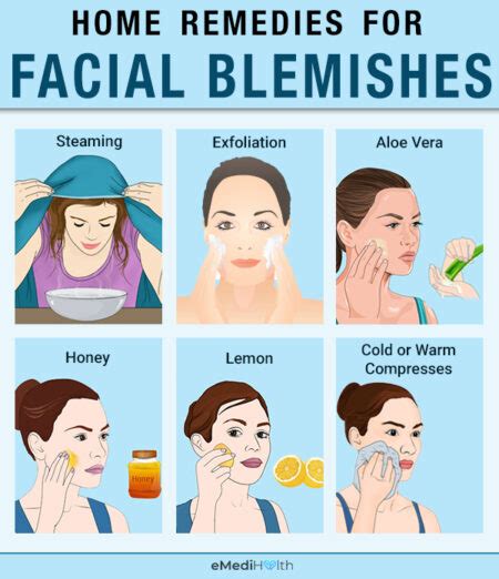 10 Home Remedies for Facial Blemishes and Self-Care Tips