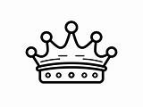 Beautiful Princess Crown  Coloring Page sketch template