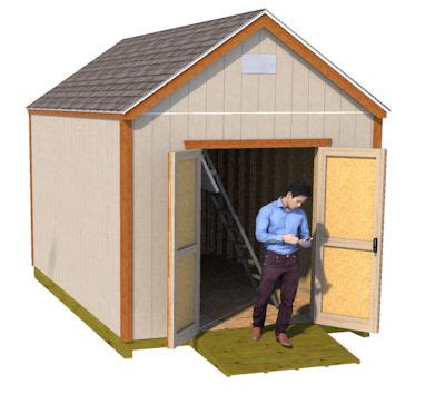 16+ Shed Plans 10X16 Images - WOOD DIY PRO