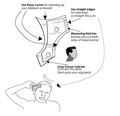 The Cut Buddy - Hairline and Beard Lining Guide Tool | eBay