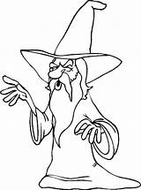 Dibujos Para Colorear Magos Y Hechiceros Imágenes Animadas Gifs  sketch template
