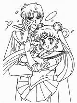 Sailor Moon Color Pages  Coloring Home sketch template