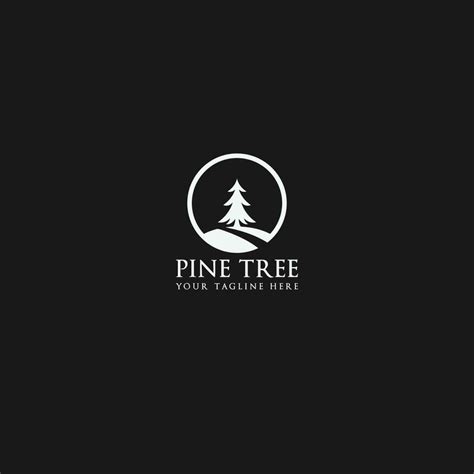 pine tree logo vector 24612164 Vector Art at Vecteezy