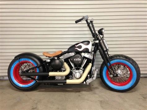 Exile Choppers by Russ Mitchell | Harley bikes, Bike racers, Cycle car
